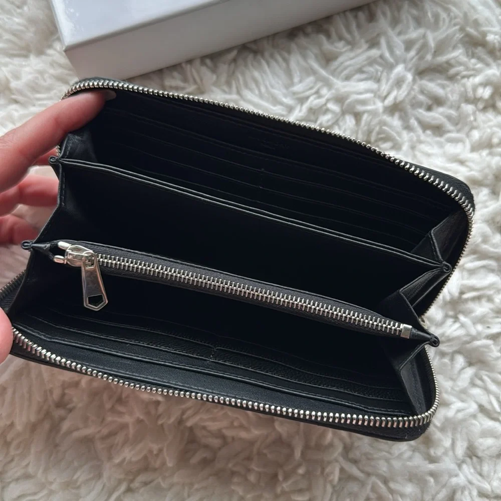 Givenchy Pandora Leather‎ Zip Wallet